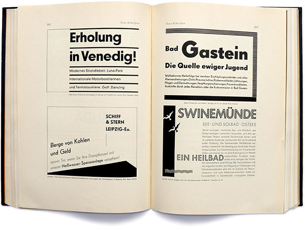Double spread of an 1976 ITC Kabel specimen with the foundry’s famous line »26 good reasons to use ...«.