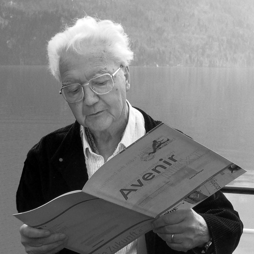 Adrian Frutiger in Interlaken, 2004